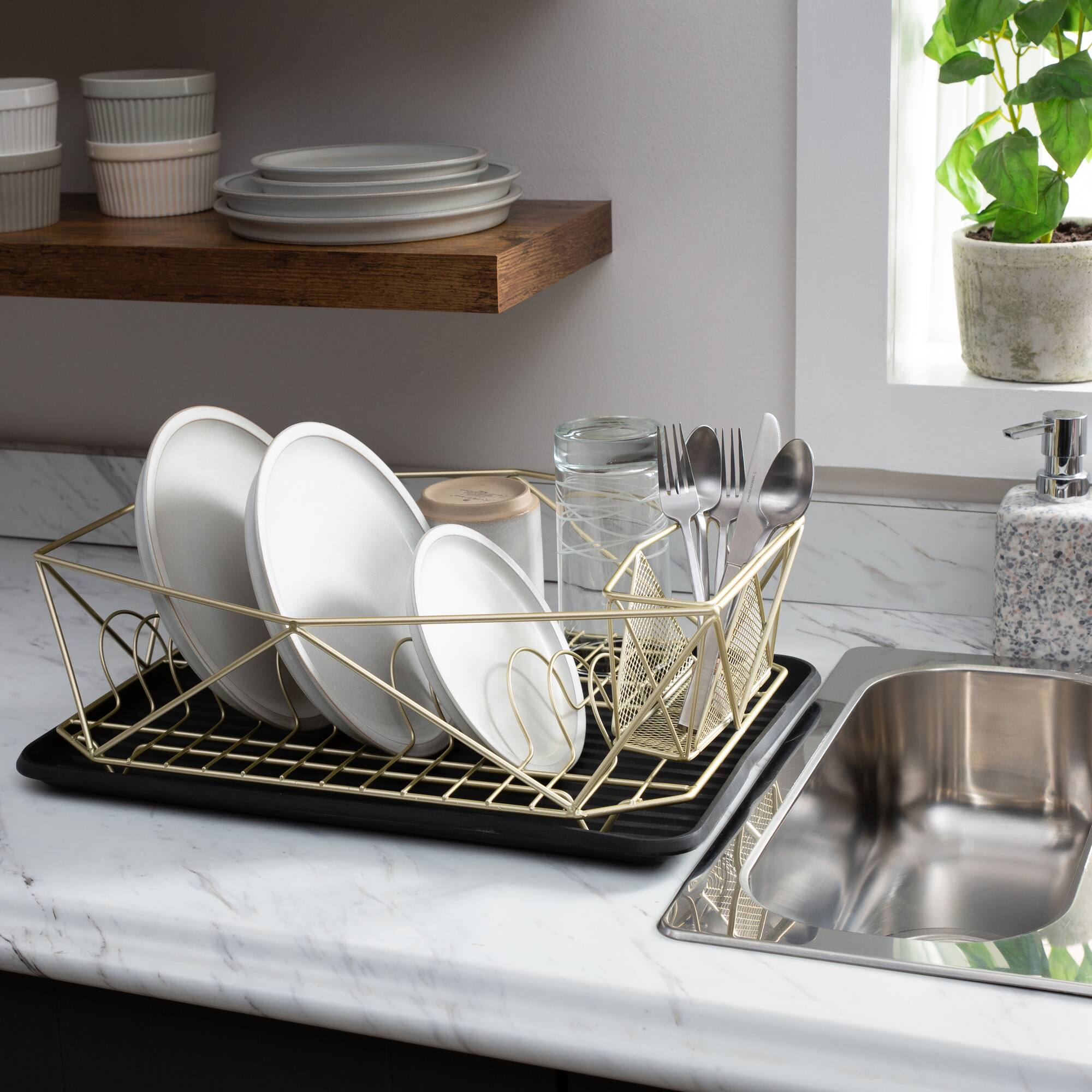 Kitchen Details 18.5" Geode Dish Rack
